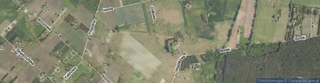 Zdjęcie satelitarne Jodłowa ul.